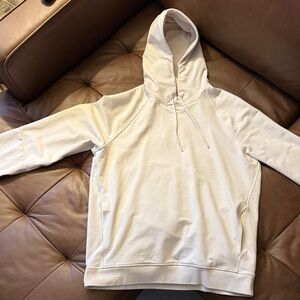 Lululemon Off-White / Bone Pullover Hoodie – Mens Large (Good Condition)